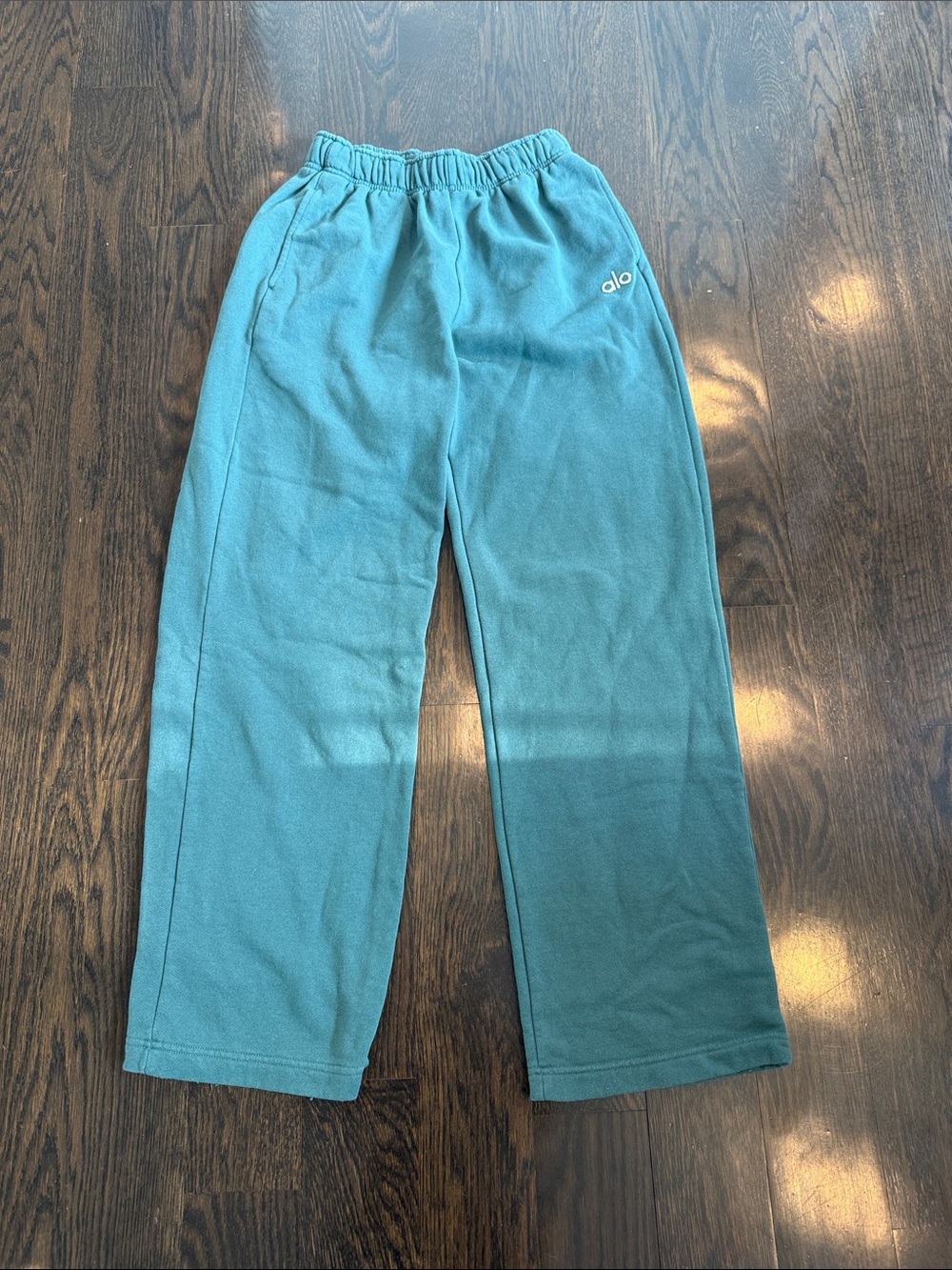 ALO Yoga Accolade Winter Ivy Color Straight Leg Sweatpant